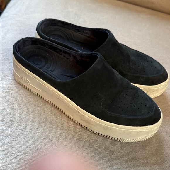 Nike Air Force 1 Lover XX Premium black platform slip on on sneaker - Picture 4 of 7